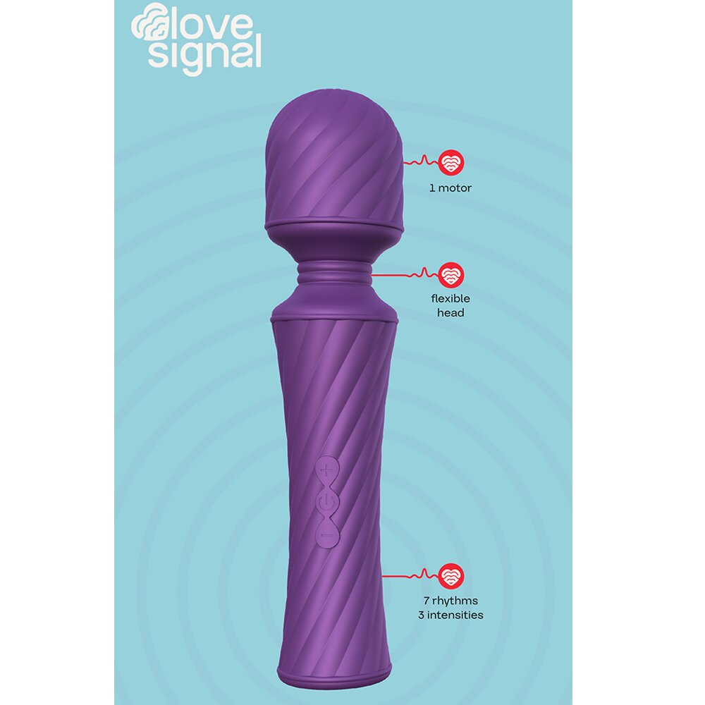 20.0cm Buzzing Wand Love Vibrator Dream Toys