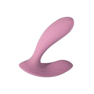 10.4cm Erica Wearable App Vibrator Pink Svakom