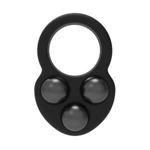 Ramrod Triple Weight Cock Ring Black Dream Toys