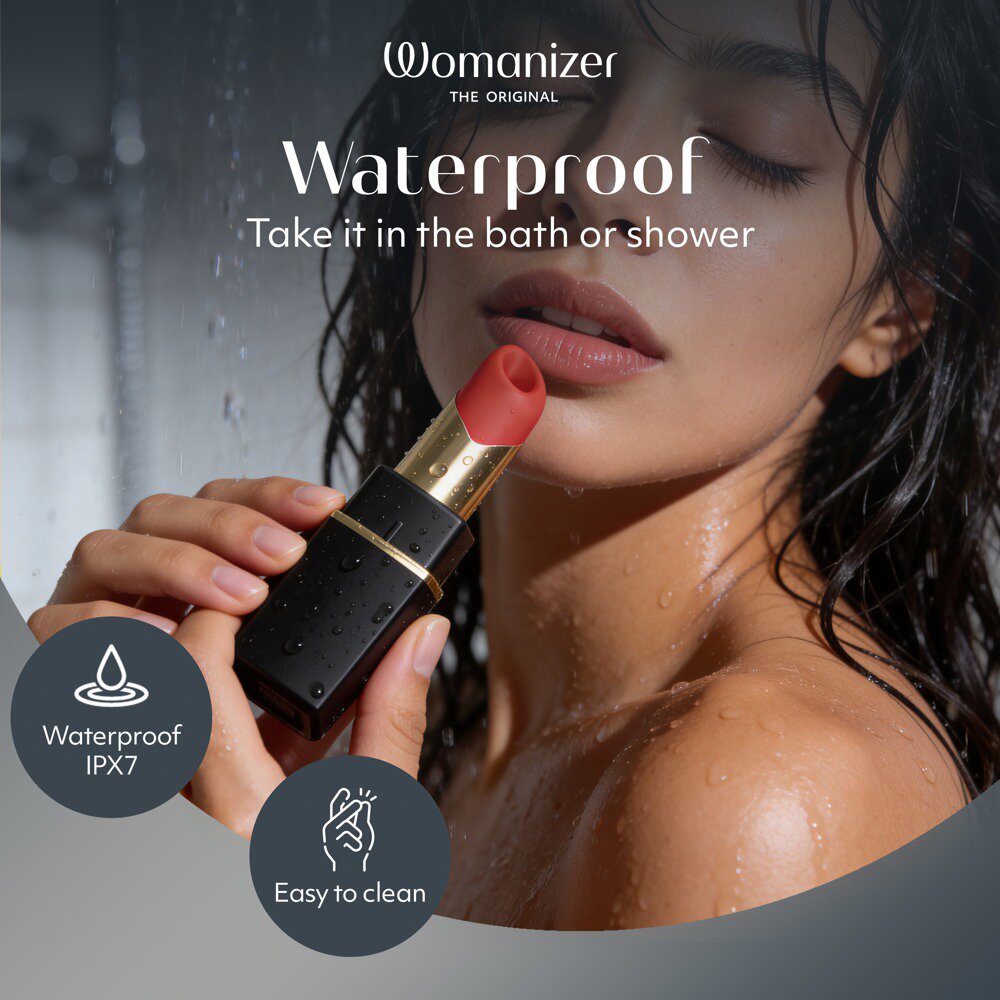 12.7cm Beauty Lipstick Clitoral Stimulator by The Original Womanizer