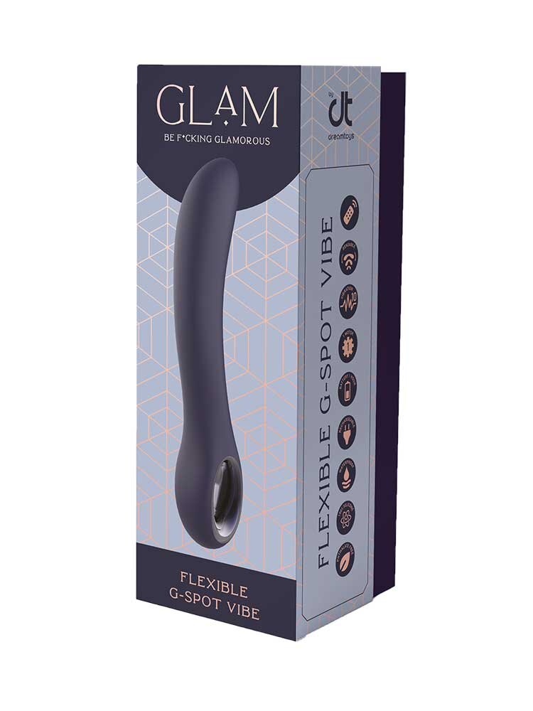 Glam Fleixible G Spot Vibrator Black Dream Toys