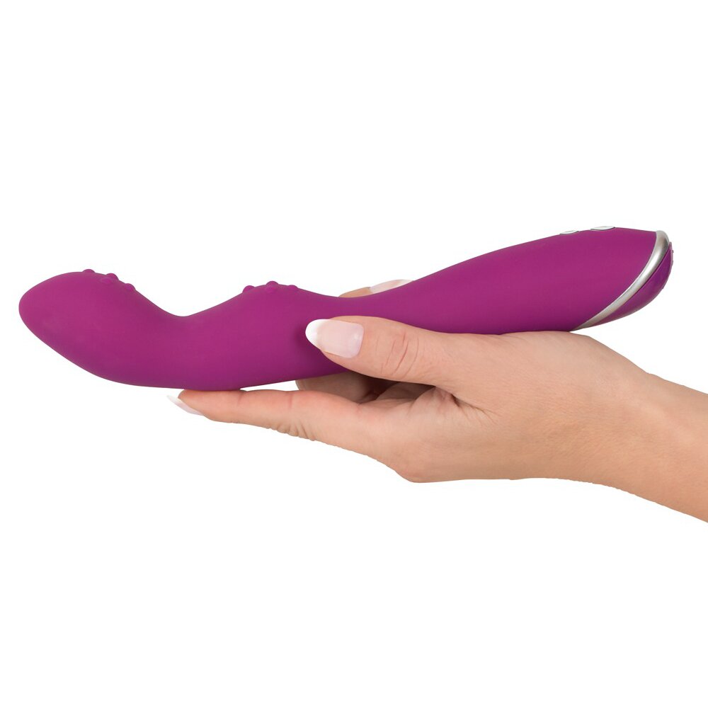 23.5cm A & G-Spot Silicone Vibrator Sweet Smile Orion