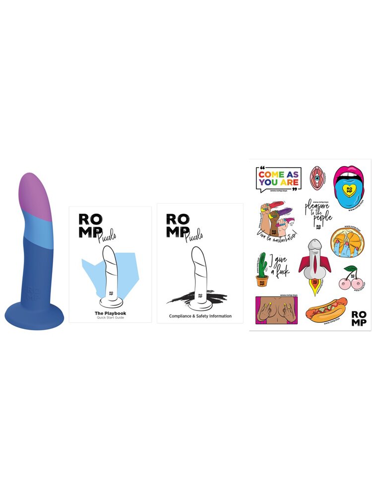 14.0cm Piccolo Multicolor Dildo 'Hit the Right Note' Romp