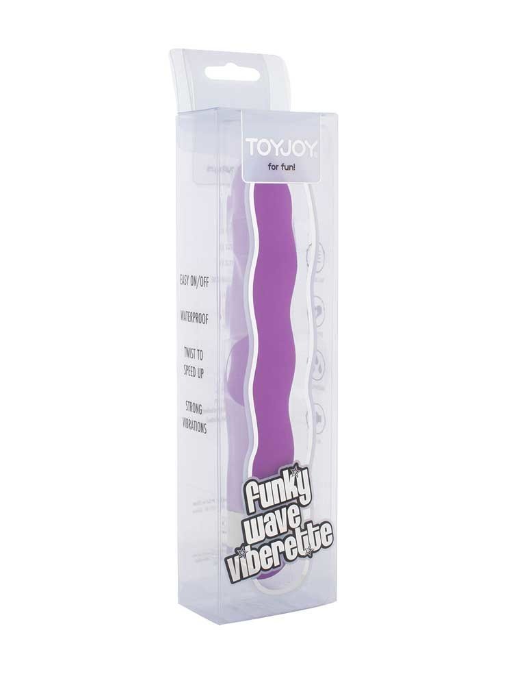 Funky Wave Vibrator Violet by ToyJoy