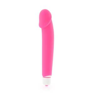 16.0cm Realistic Dolce Vita Vibrator 7 Speeds Pink DreamLove