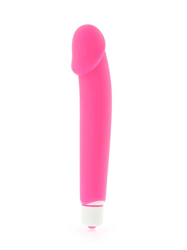 16.0cm Realistic Dolce Vita Vibrator 7 Speeds Pink DreamLove