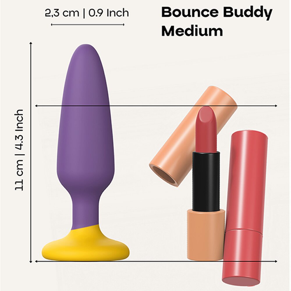 2.3cm Ø Bounce Buddy Medium 11.0cm Dream Toys