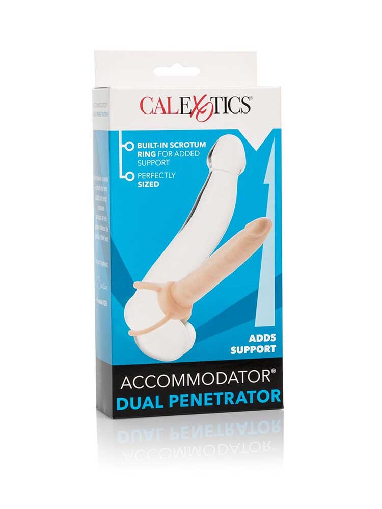 Accomodator Dual Penetrator Natural by Calexotics