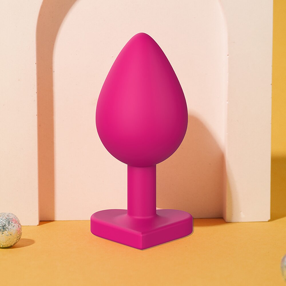 2.3cm Ø Heart Butt Plug Small Love Signal 7.2cm Dream Toys