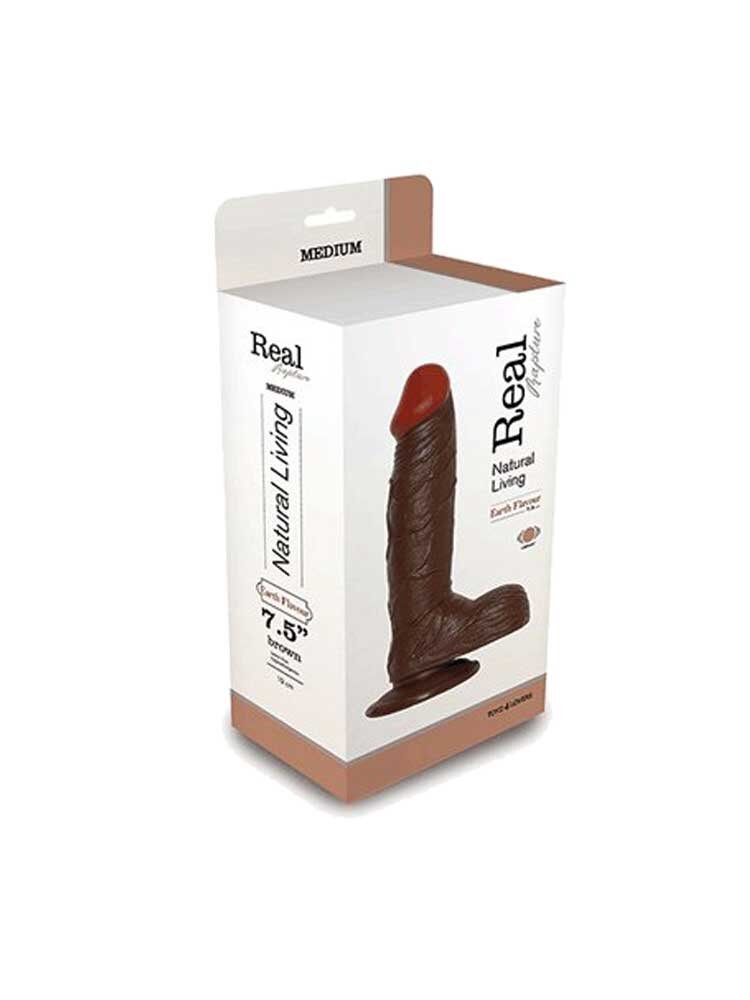 Real Rapture Vibrator 19cm Brown by Toyz4Lovers