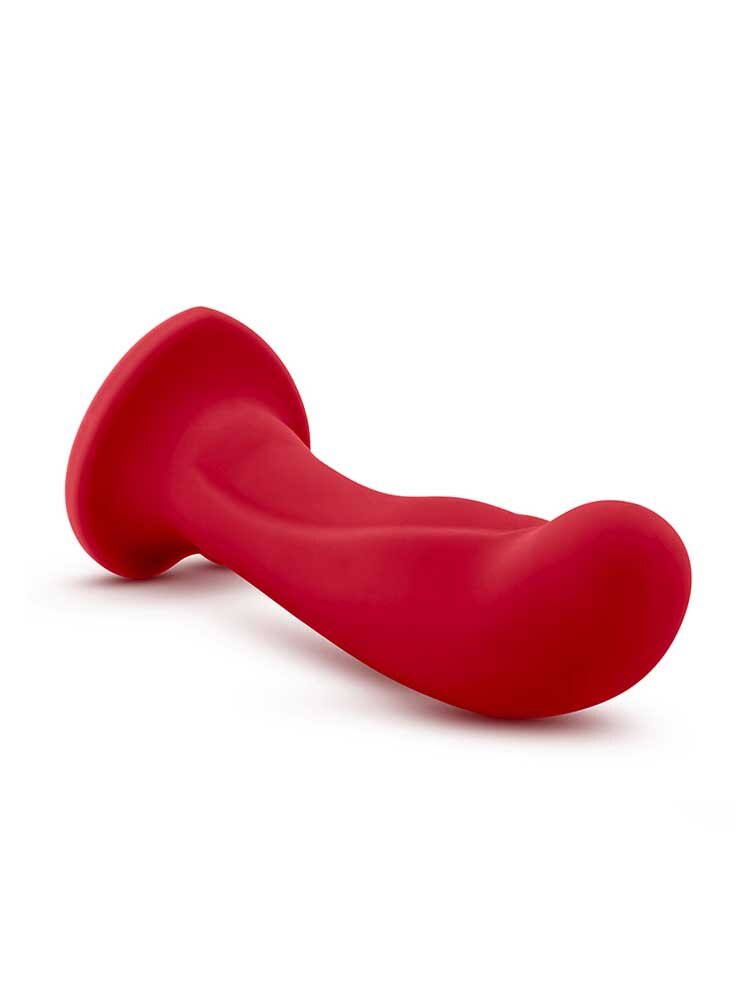 15.2cm Jezebel Temptation Curved G-Spot Dildo Red Blush Novelties