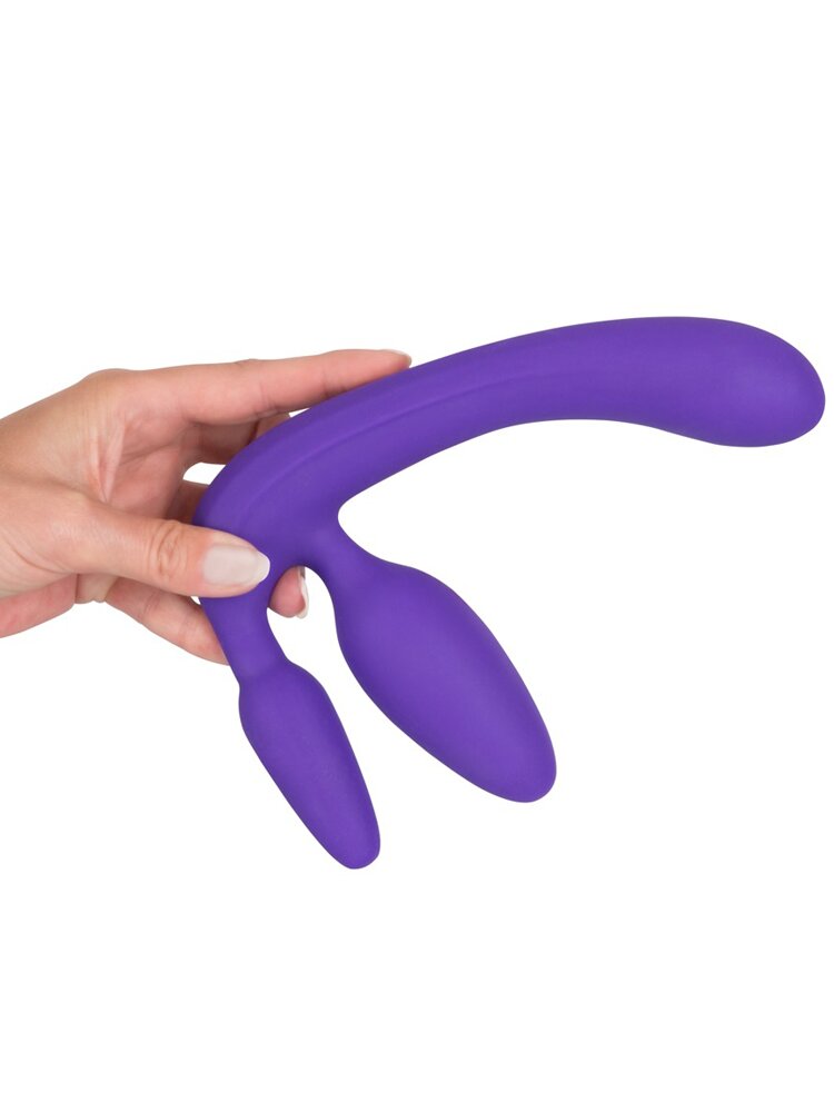 20.0cm Triple!!! Strapless Strap-on Silicone Orion