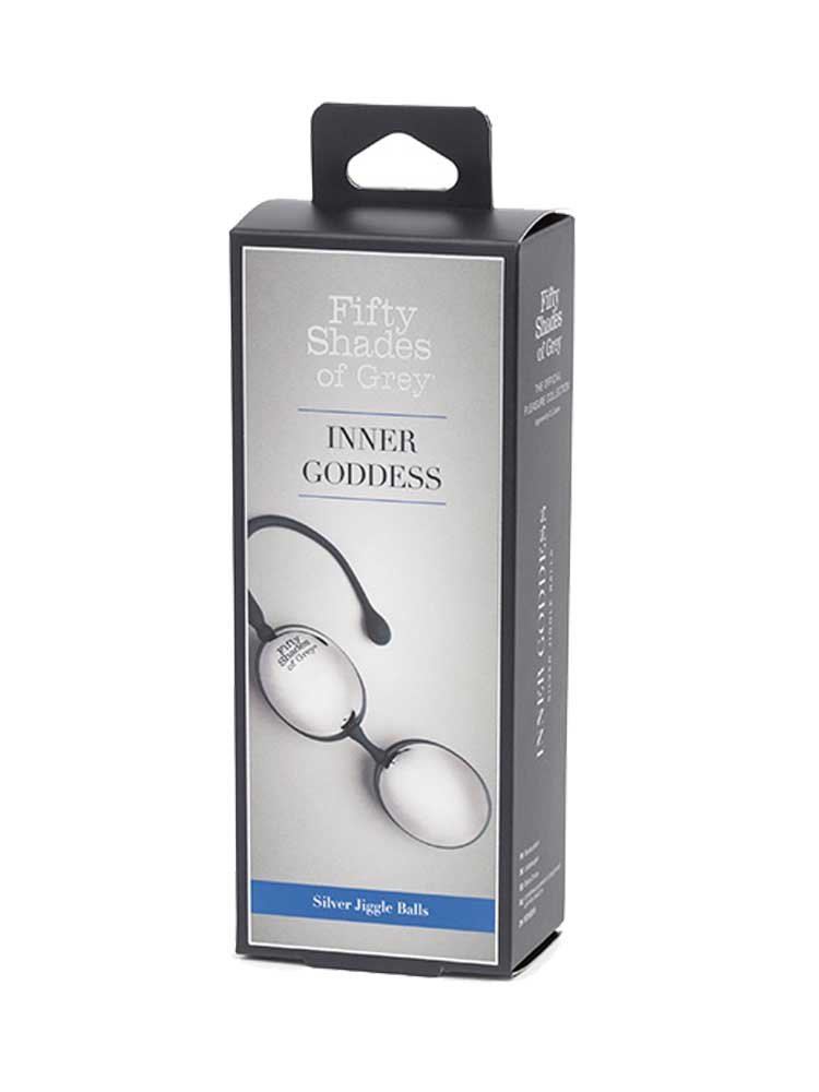 Inner Goddess Silver Jiggle Balls 67gr by Fifty Shades of Grey