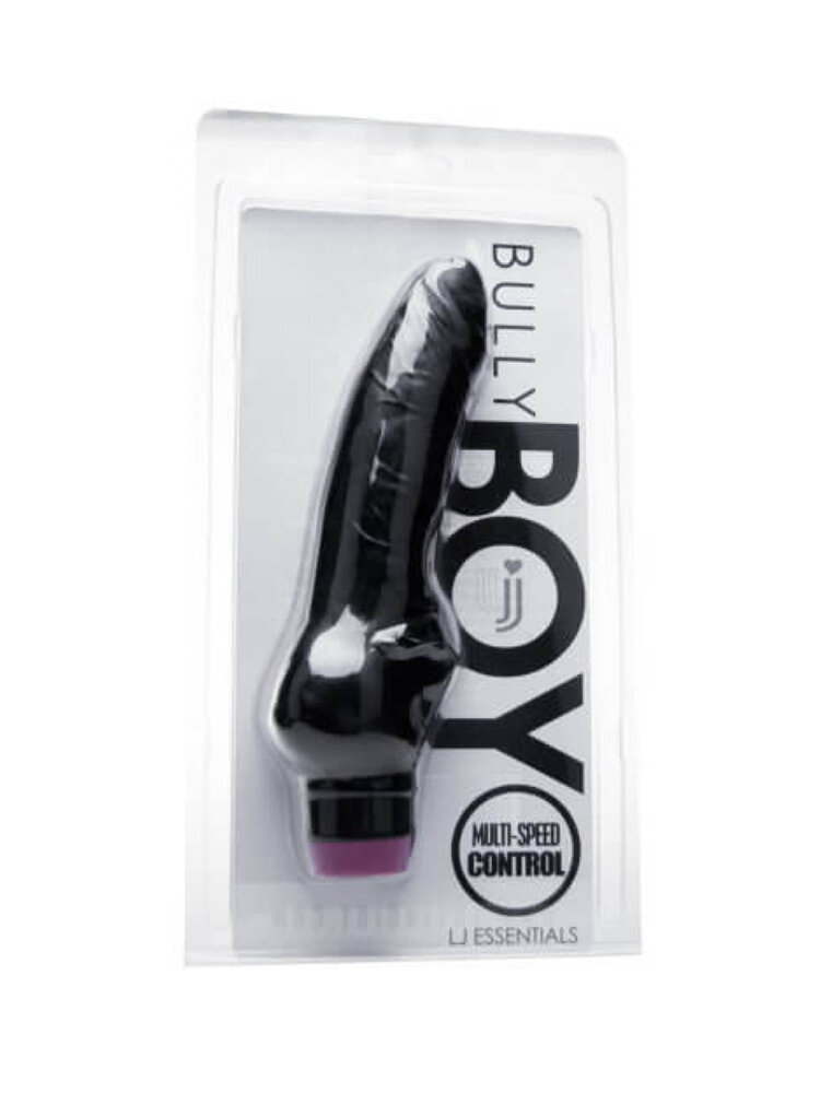 Bully Vibrator Black 20cm by Loving Joy