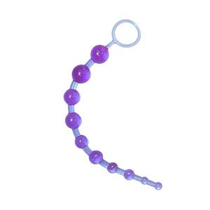 Anal Love Beads 32cm Purple by Loving Joy