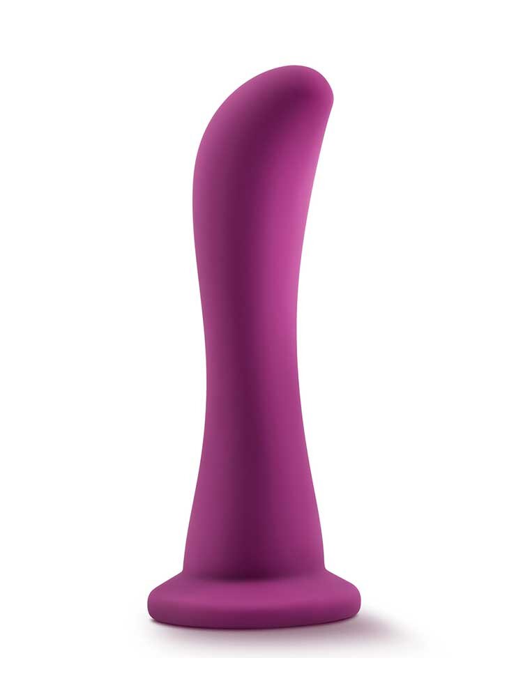 15.8cm Bellatrix Temptation Curved G-Spot Dildo Violet Blush Novelties