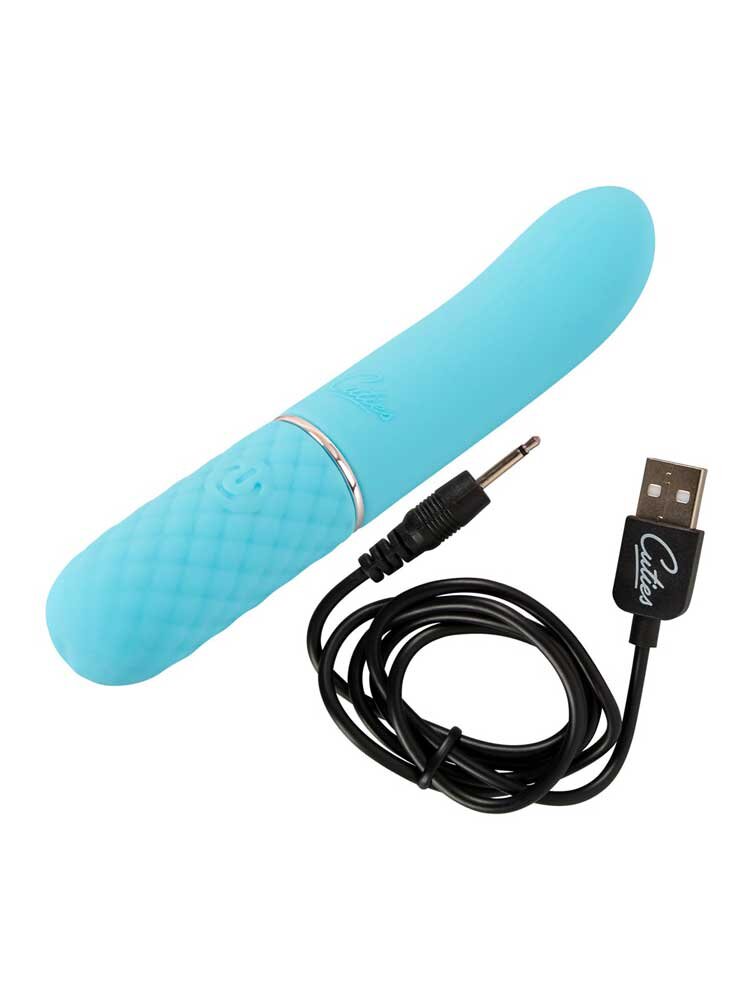 11.8cm Cuties Silky Touch Mini G-Spot Vibrator Blue You2Toys