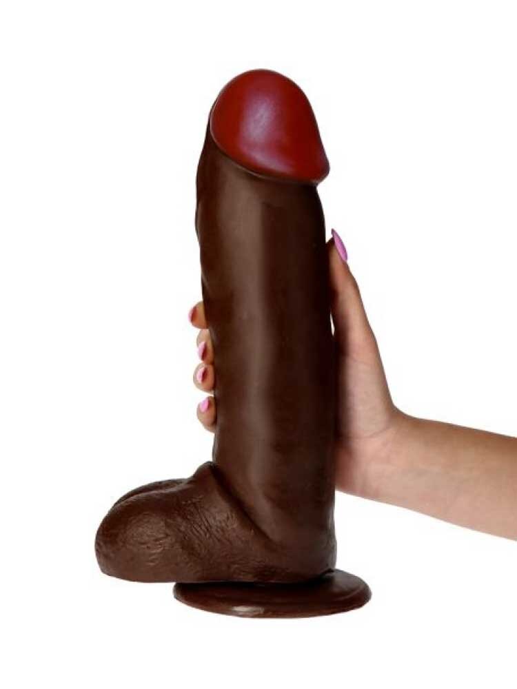 Real Rapture Dildo 28cm Brown by Toyz4Lovers