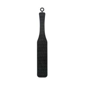 Silicone Diamond Pattern Paddle Black Guilty Pleasures