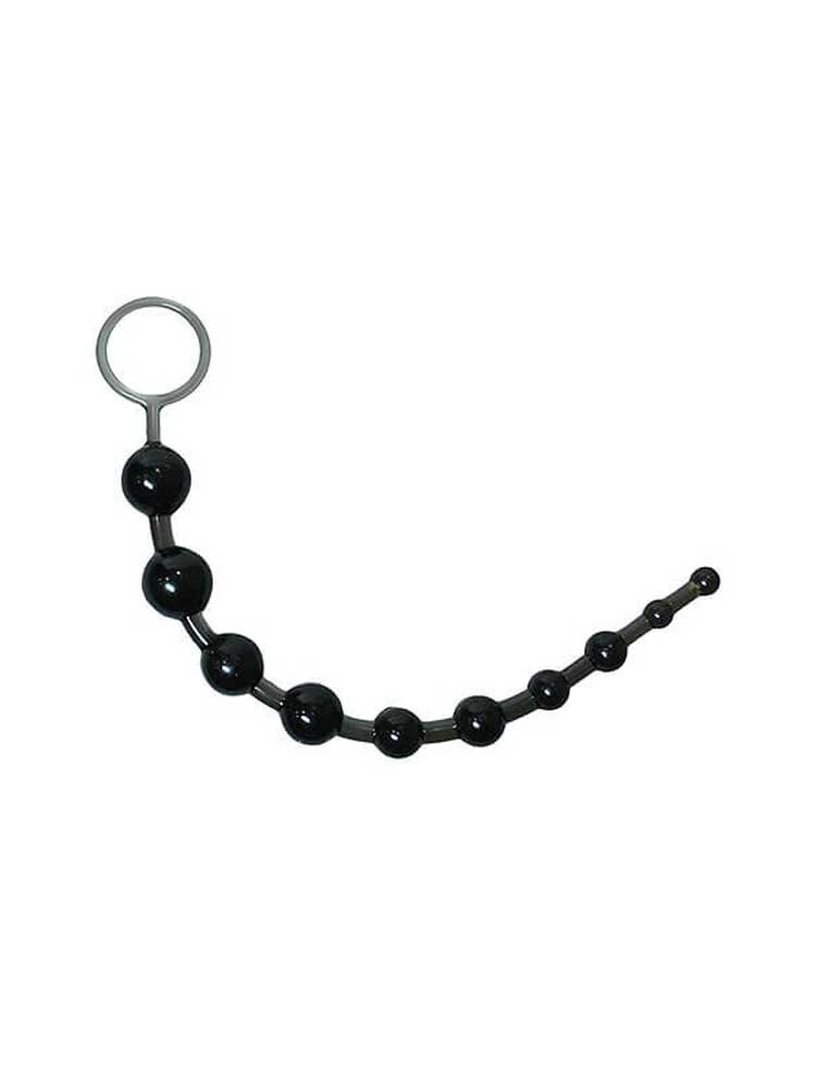 Anal Beads 32cm Black by Loving Joy