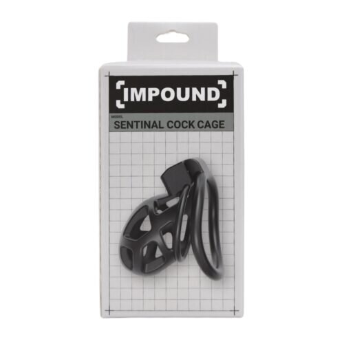 Senstinal Cock Cage Black Impound Loving Joy
