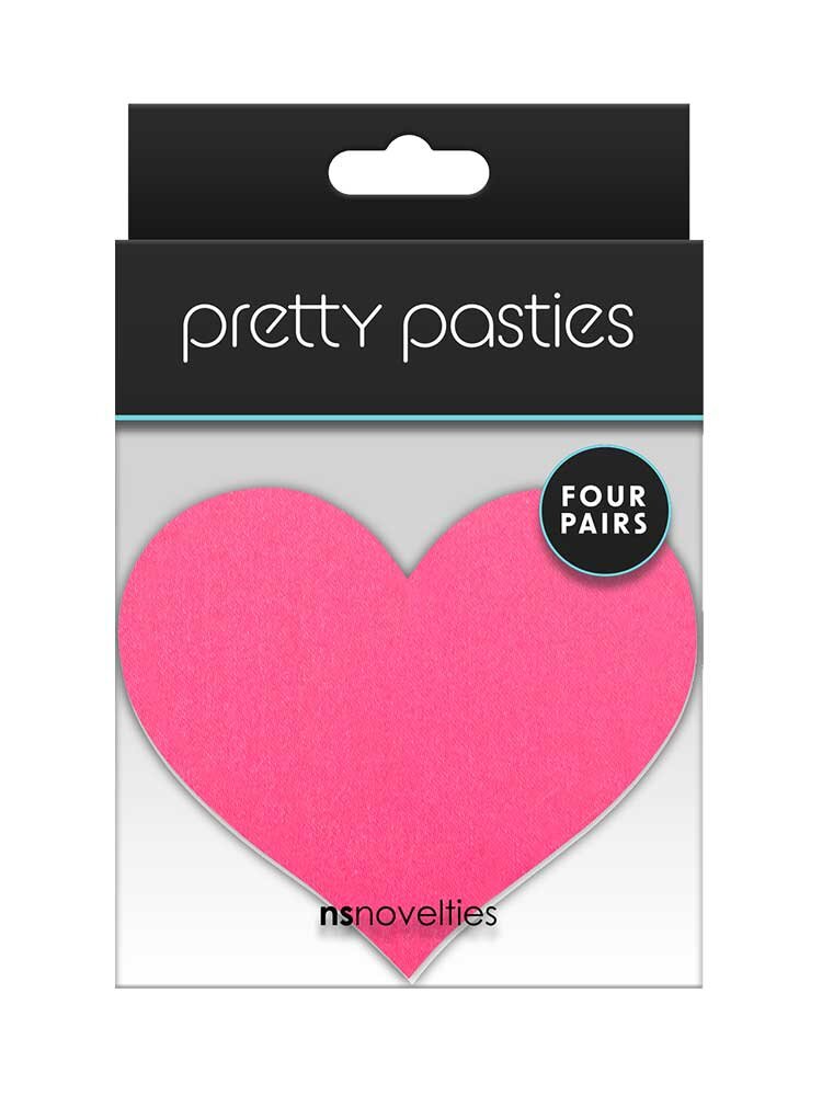 Heart 4 Colors A (4 Pairs) Pretty Pasties NS Novelties