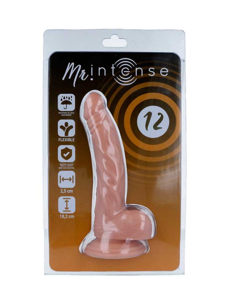 Mr Intense 12 Realistic Cock 18.2cm by DreamLove
