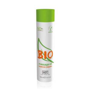 Bio Massage Oil Cayenne Pepper 100ml by HOT Austria