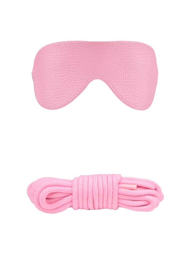 Beginner's Bondage Kit Pink (8 Piece) by Loving Joy