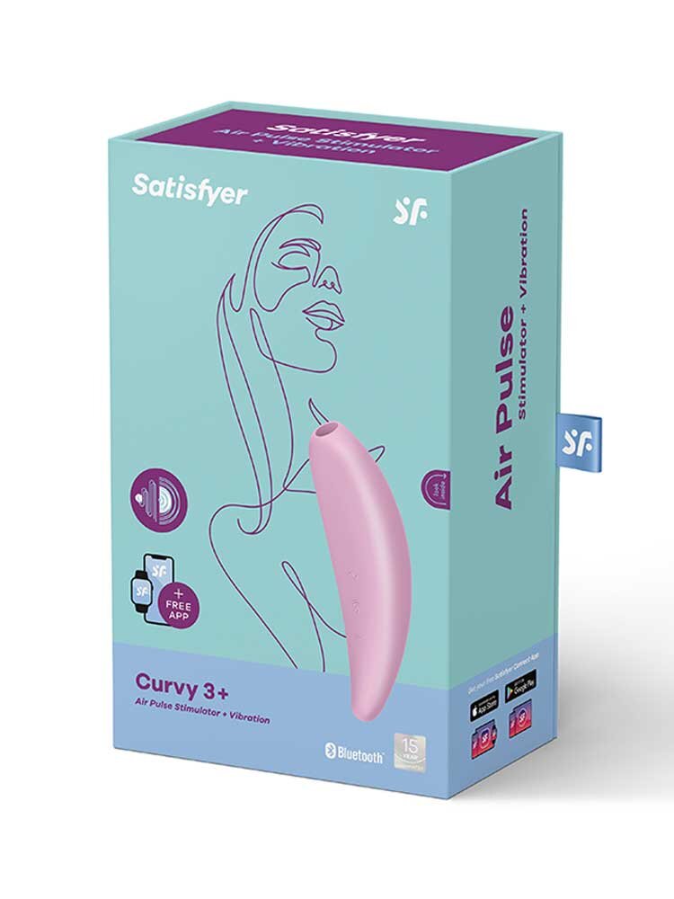 Curvy 3+ Air Pulse Stimulator by Satisfyer