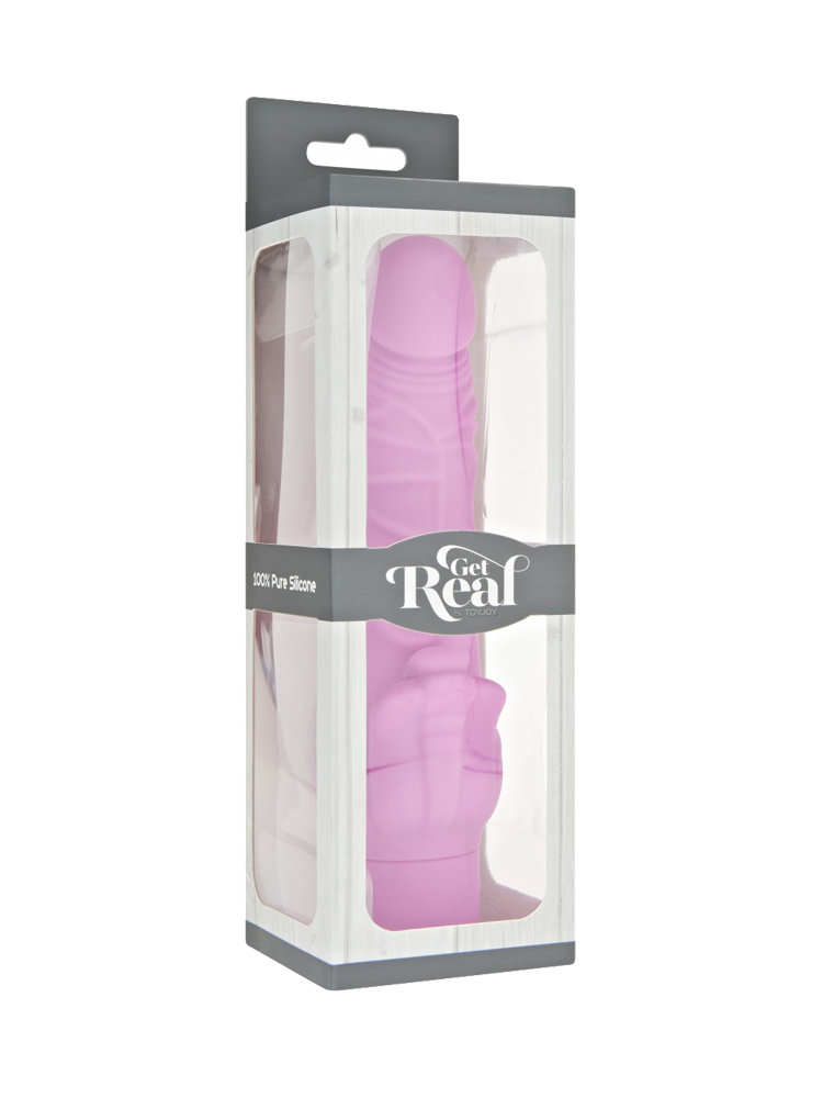 Get Real Clitoral Realistic Vibrator 21cm Pink by ToyJoy