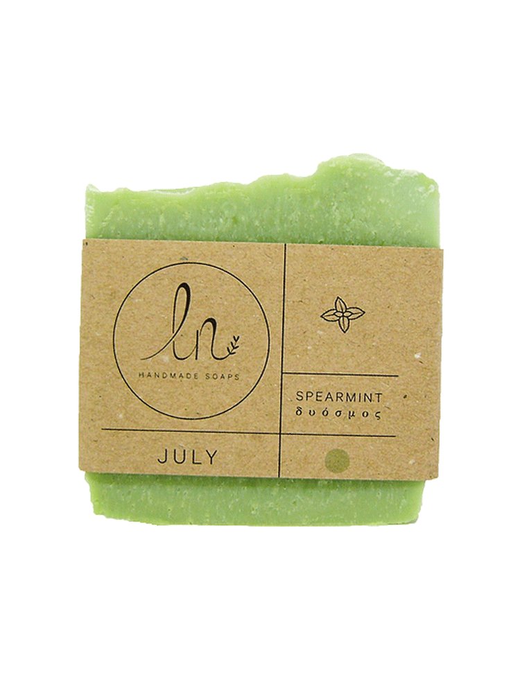 Ιούλιος - Σαπούνι με Δύοσμο 100gr από LN Handmade Soaps
