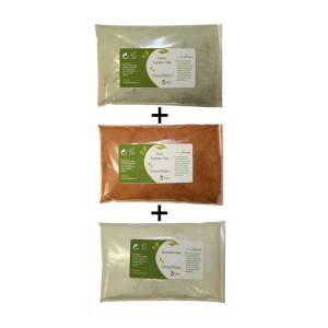 Earthly Delights (Πράσινος Άργιλος 100gr + Κόκκινος Άργιλος 100gr + Μπετονίτης Άργιλος 100gr) Nature & Body