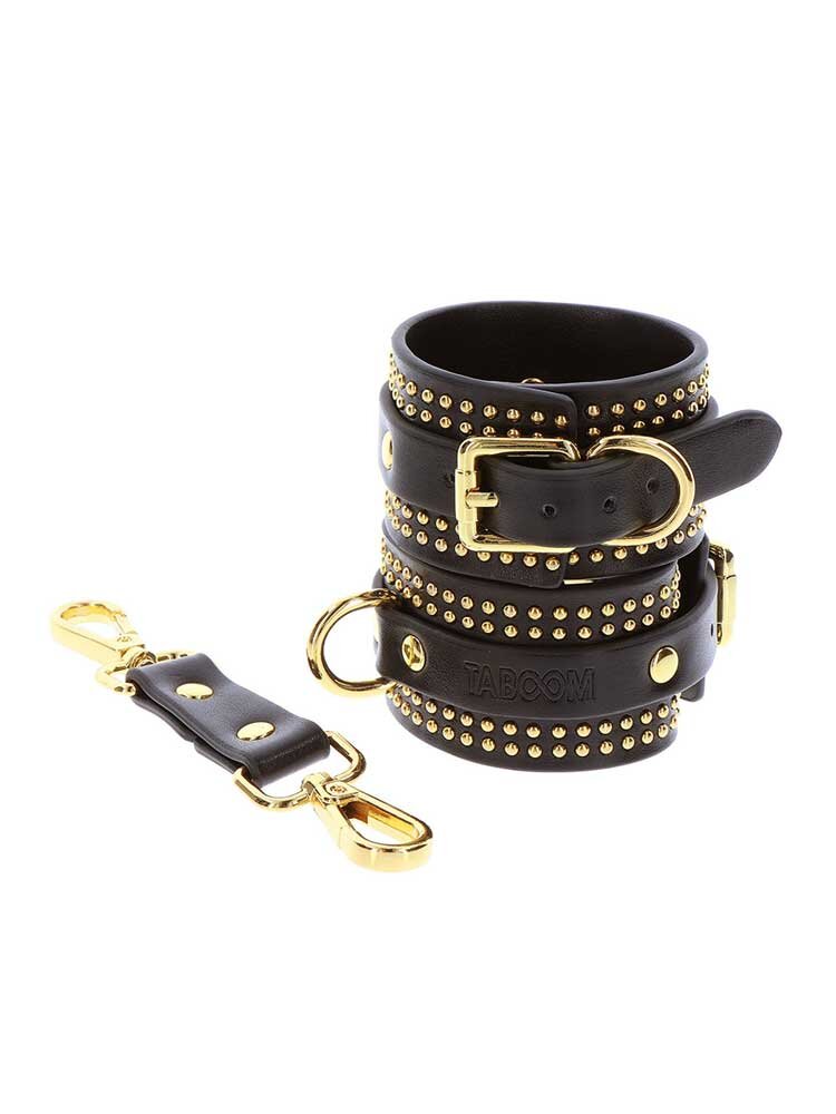 Studded Ankle Cuffs Vogue Black Taboom
