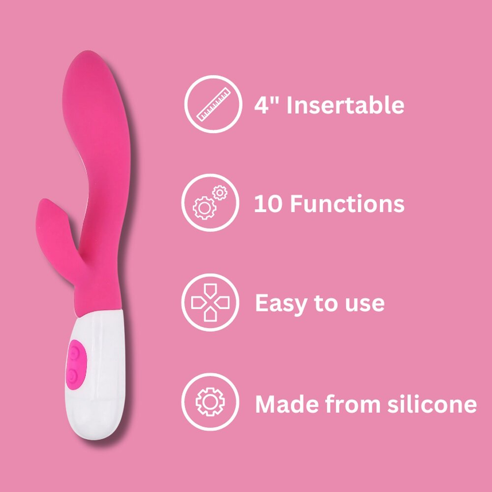20.0cm Jessica Rabbit G-Spot Vibrator Loving Joy