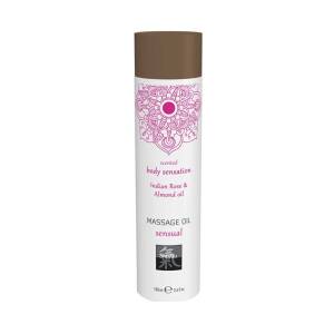 Sensual - Indian Rose & Almond Massage Oil 100ml by Shiatsu