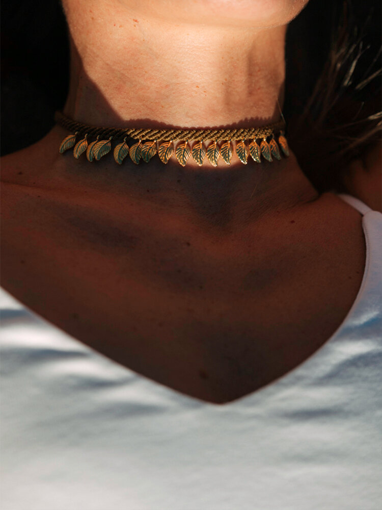 Doris Macrame Choker Neclace by Cherry Anthie
