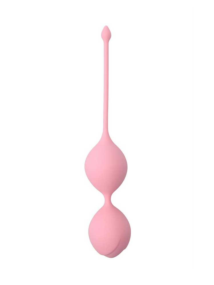 See U in Bloom Duo Balls Pink Silicone by Dream Toys