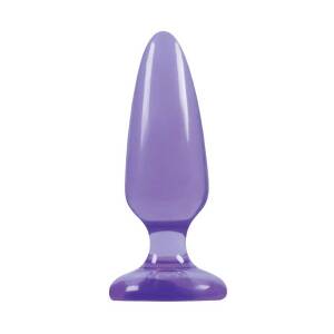 Jelly Rancher Medium Pleasure Plug Purple by NSNovelties