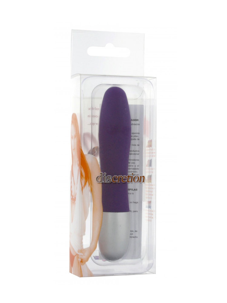 Discretion Vibrator 11cm Purple by Seven Creations