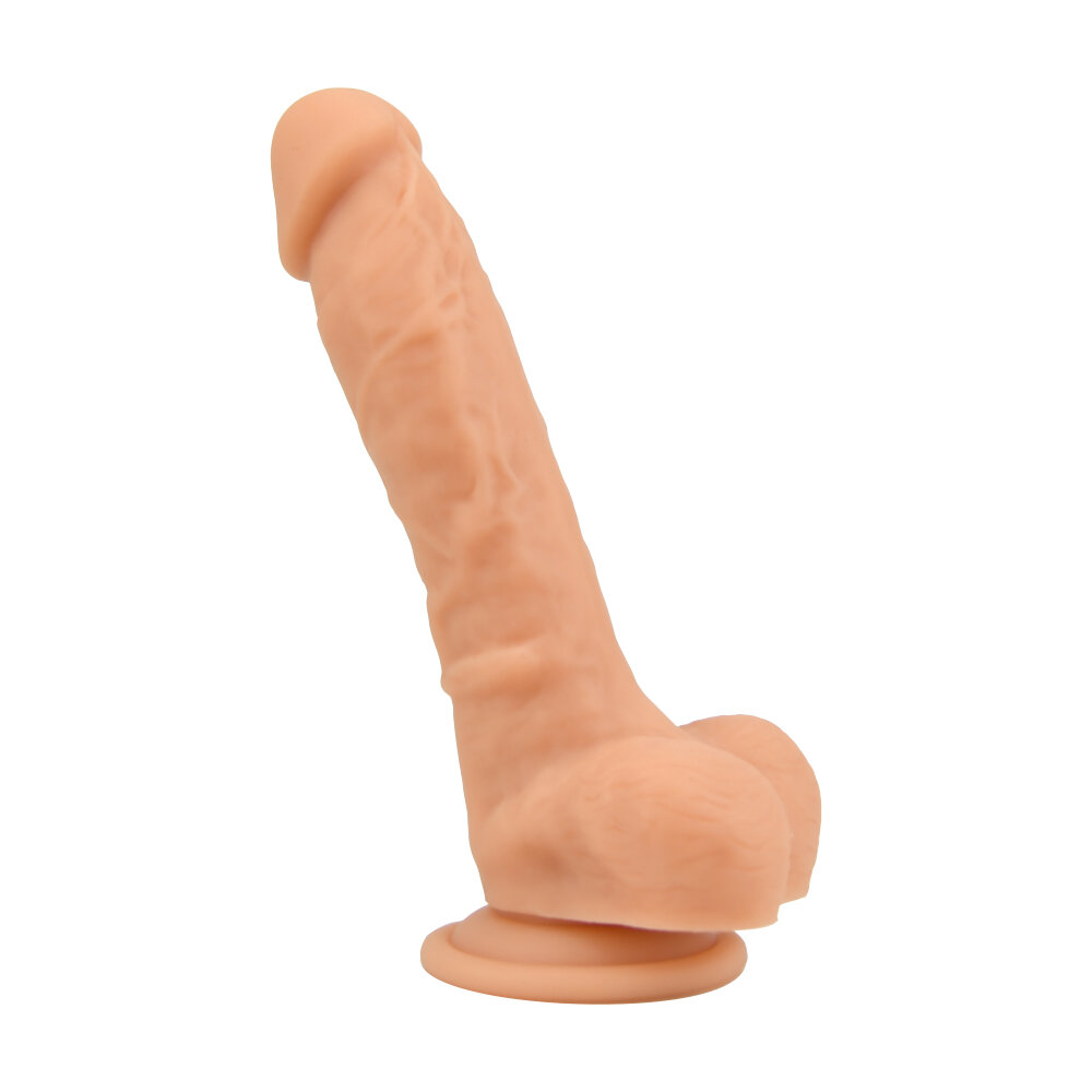 20.0cm Liquid Silicone Realistic Dildo Vanilla Loving Joy
