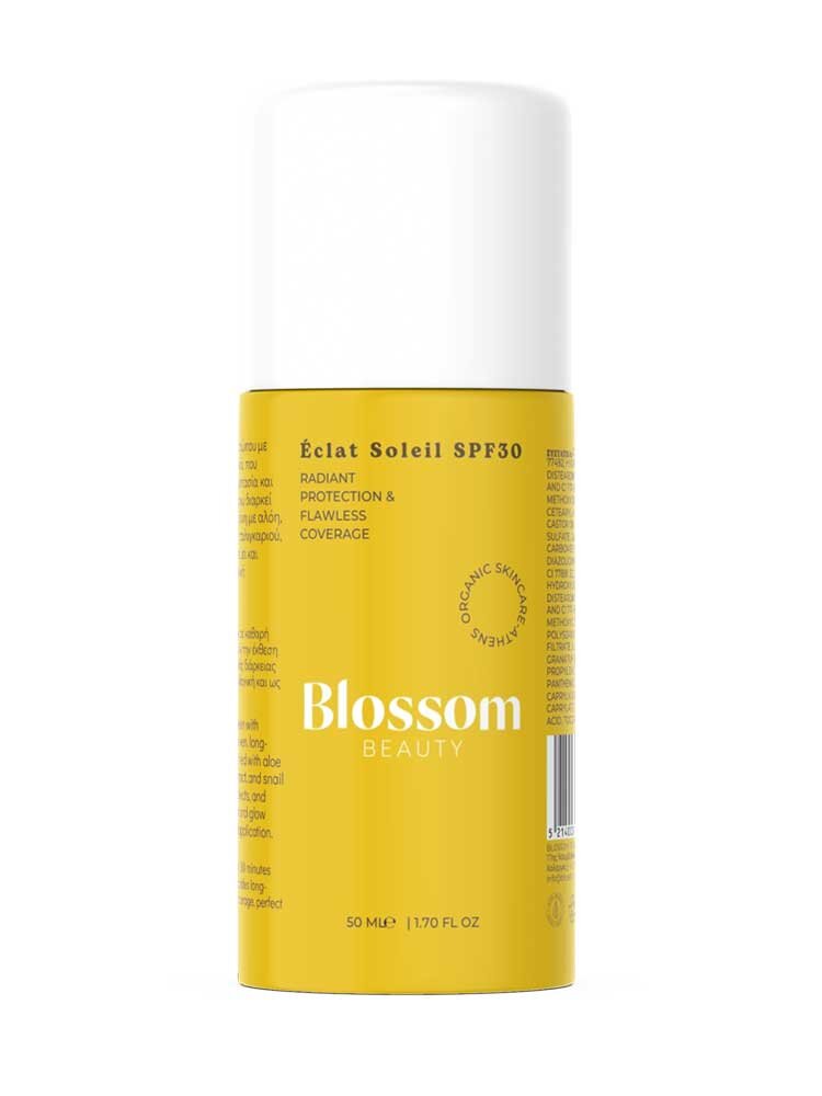 Αντηλιακή κρέμα Προσώπου με κάλυψη SPF30 UVA & UVB 50ml Blossom Beauty