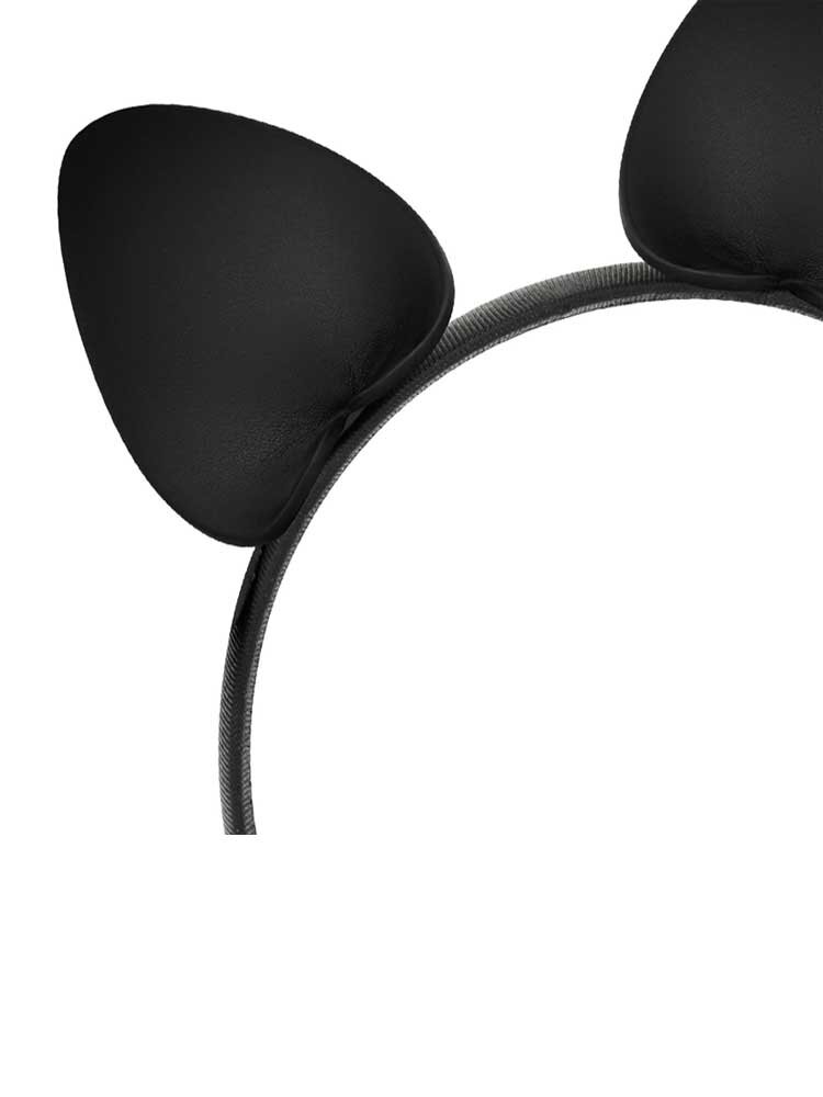 Headband with Cat Ears Coquette Chic Desire Black DreamLove