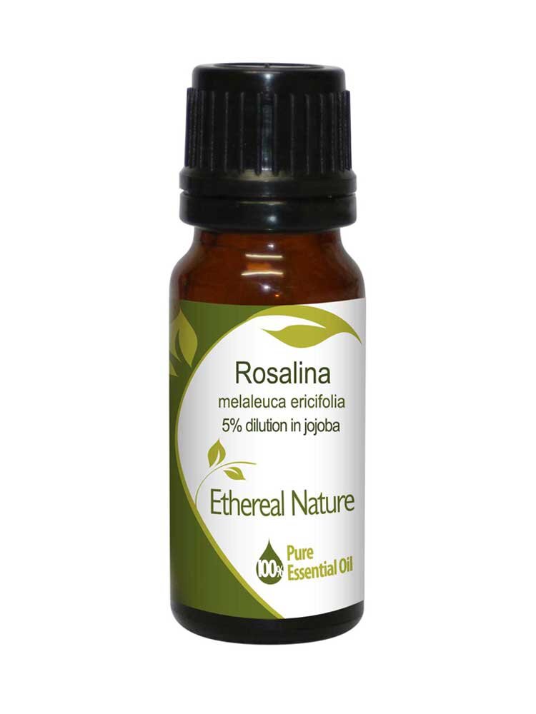 Ροζαλίνα (Rosalina) 5% σε Τζοτζόμπα Αιθέριο Έλαιο 10ml Nature & Body
