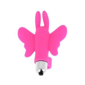 OhMama! Butterfly Stimulating Finger Vibe Pink by DreamLove