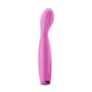 17.0cm Revel Pixie G-Spot Silicone Vibrator Pink NS Novelties