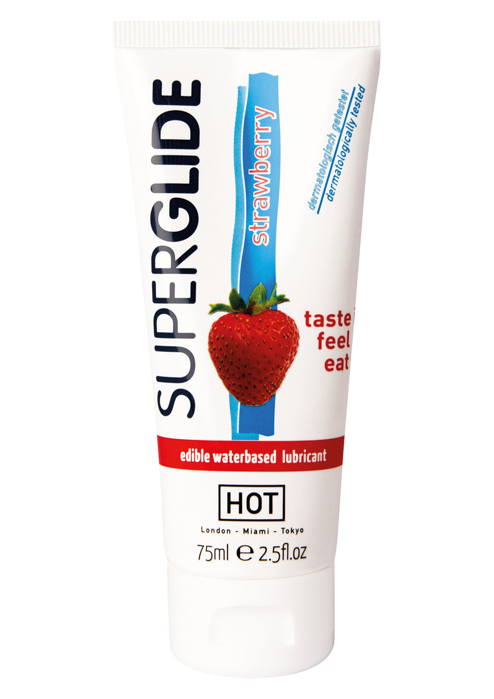 Waterbased Superglide 75ml Strawberry by HOT Austria
