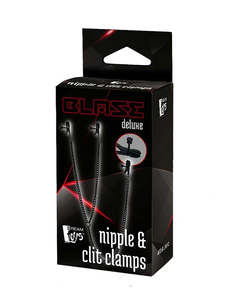 Blaze Deluxe Nipple & Clit Clamps Dream Toys