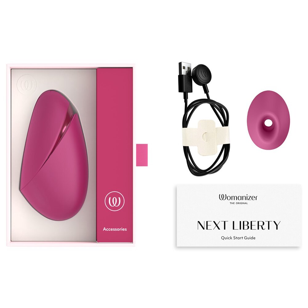 12.0cm Next Liberty 3D Pleasure Air Clitoral Stimulator by The Original Womanizer