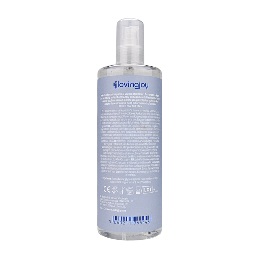 Slide Water Based Lubricant (Υδατοδιαλυτό) 500ml by Loving Joy